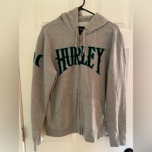 Mens Hurley zip up hoodie